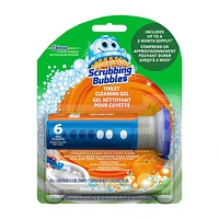 Scrubbing Bubbles Toilet Cleaning Gel - Hydrogen Peroxide - 6 discs