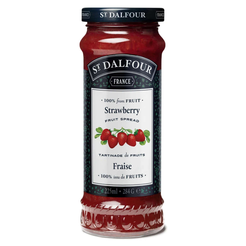 St. Dalfour Deluxe Spread - Strawberry - 225ml