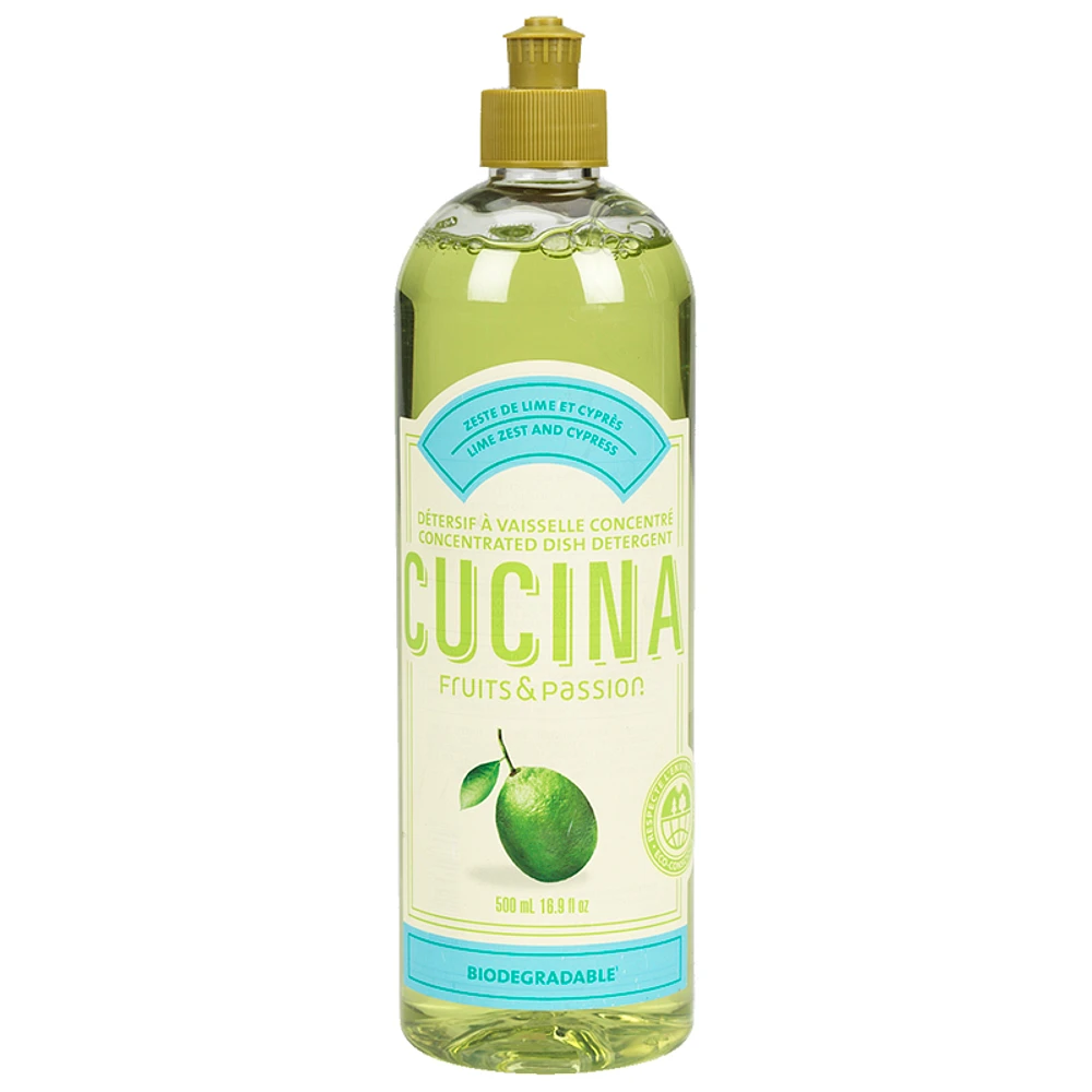 Fruits & Passion Cucina Dish Soap - Lime Zest and Cypress