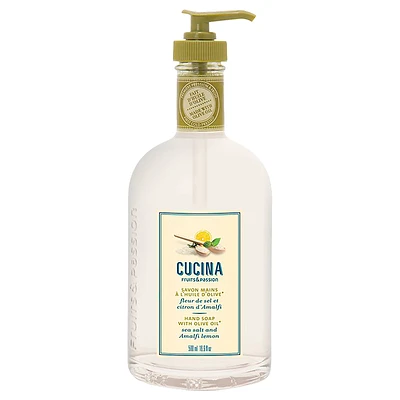 Fruits & Passion Cucina Hand Soap - Sea Salt and Amalfi Lemon - 500ml