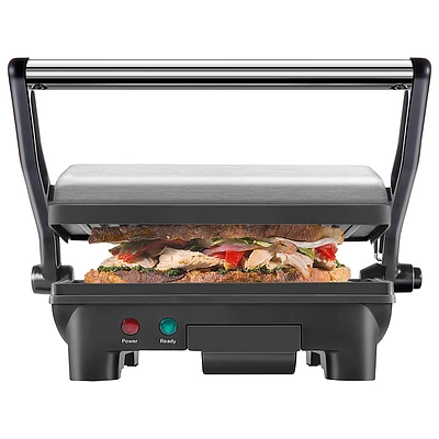 Chefman 180Â°  Panini Grill - Stainless Steel - RJ02-180