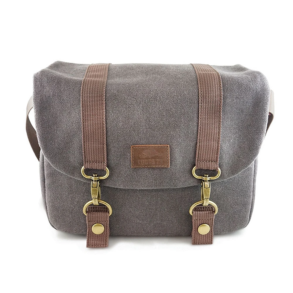 Roots73 RG20 Flannel Messenger Bag - Grey - RG20