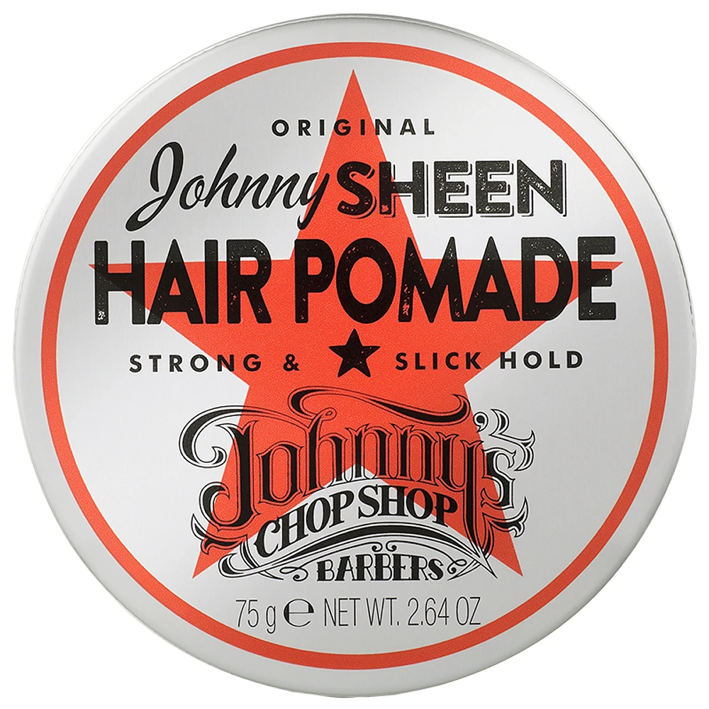 Johnny's Chopshop Johnny Sheen Hair Pomade - Strong Slick Hold - 75g