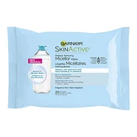 Garnier SkinActive All-in-1 Make-up Removing Wipes - 25's