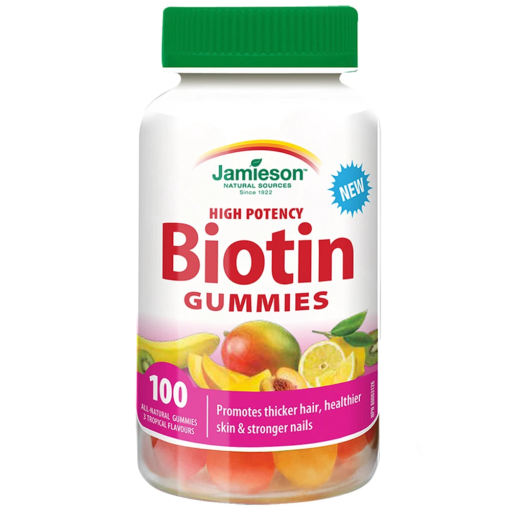 Jamieson High Potency Biotin Gummies - 100s