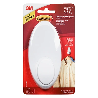 Command Clothes Hanger - White - Single