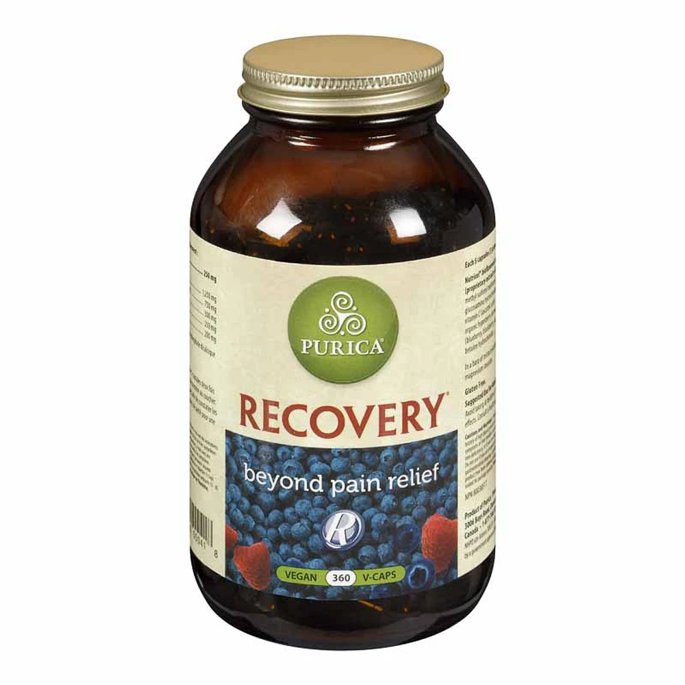 Purica Recovery Extra Strength Beyond Pain Relief Capsules - 360s