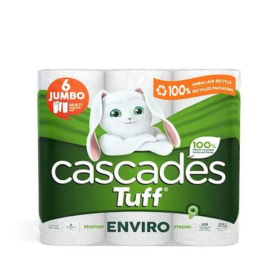 Cascades Tuff Enviro Jumbo Paper Towels - 6s