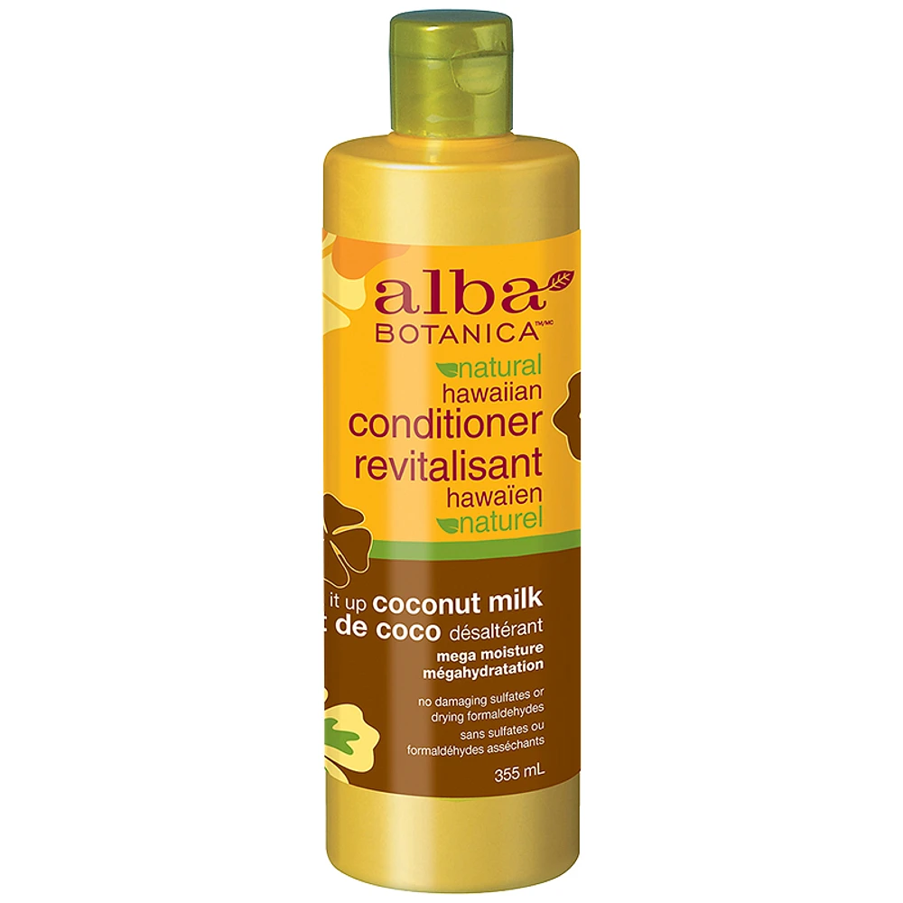 Alba Botanica Natural Hawaiian Conditioner - Coconut Milk - 355ml