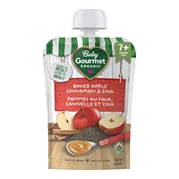 Baby Gourmet Plus Baby Food - Baked Apple Cinnamon & Chia - 128ml