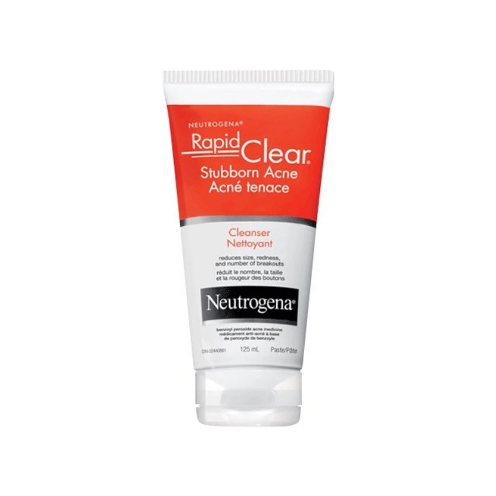 Neutrogena Rapid Clear Stubborn Acne Cleanser - 125ml