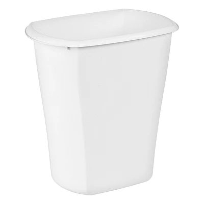 Sterilite Rectangular Wastebasket - White - 21L