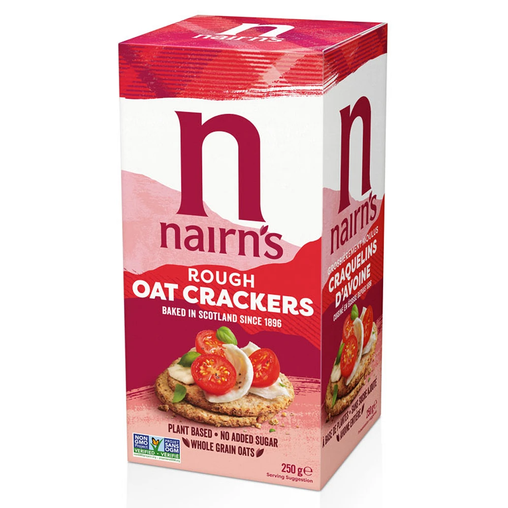 Nairns Roughly Milled Oat Crackers - 250g