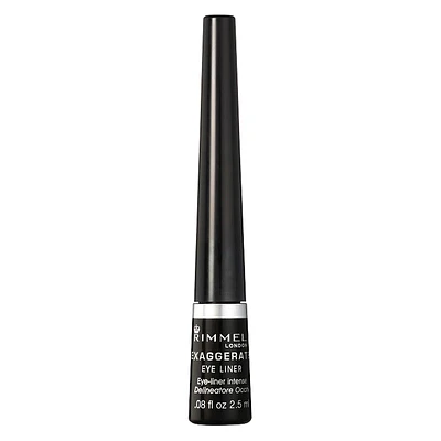 Rimmel Exaggerate Liquid Eye Liner - Black