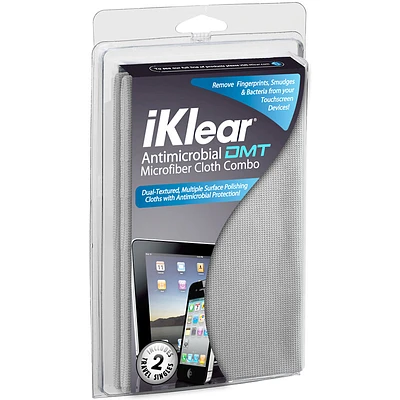 iKlear DMT Antimicrobial Microfiber Cloth Kit - IK-DMT