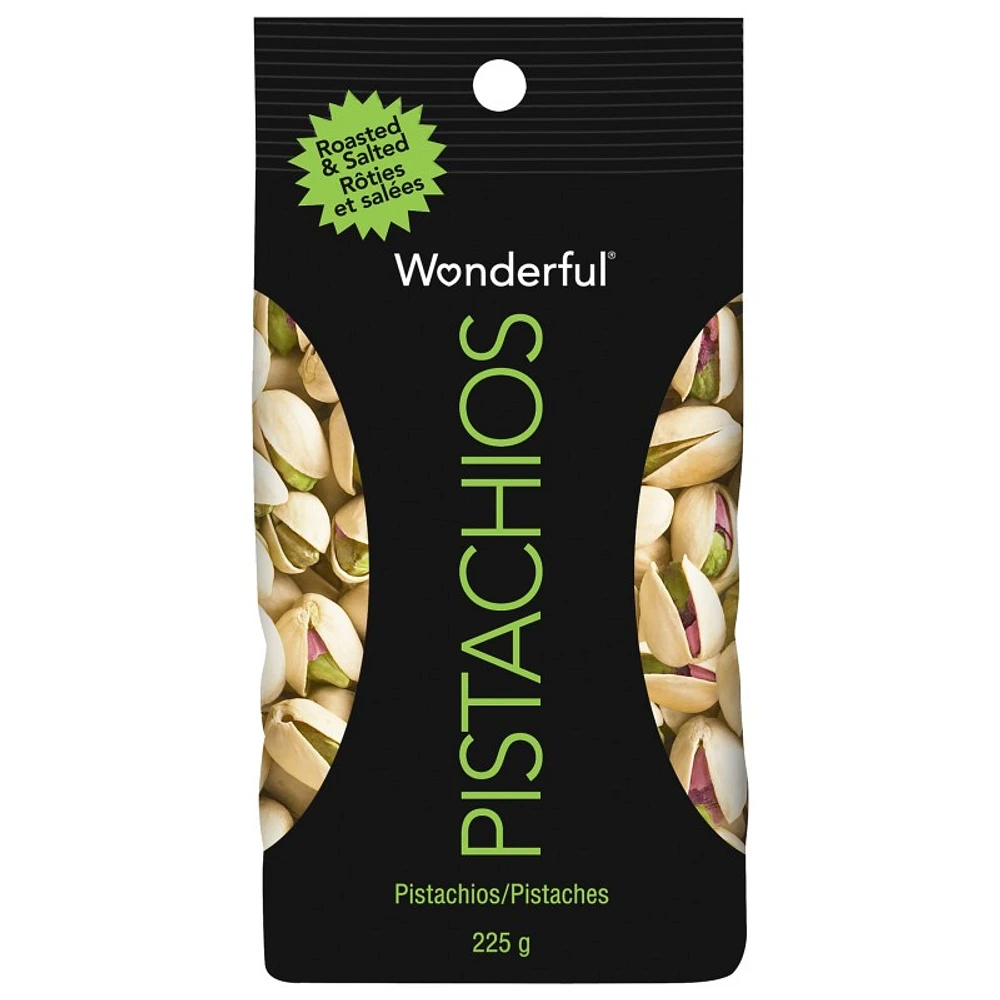 Wonderful Pistachios in Shell - Roasted & Salted - 225g