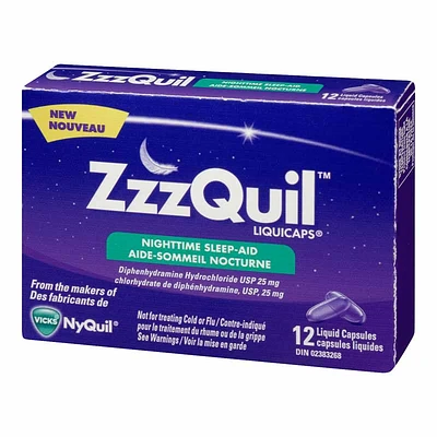 ZzzQuil Liquicaps Sleep-Aid - 12s