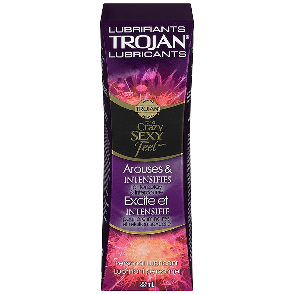 Trojan Personal Lubricant - Arouses & Intensifies - 88ml