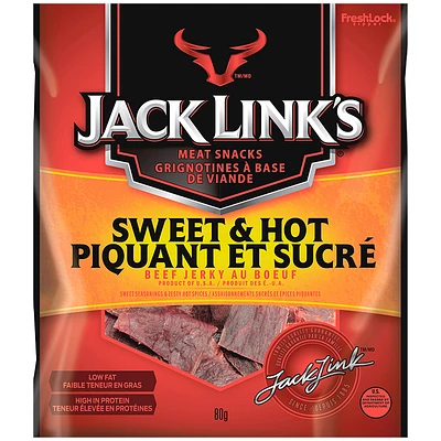 Jack Links Beef Jerky - Sweet & Hot - 80g