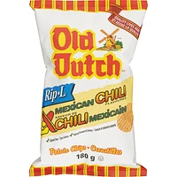 Old Dutch Rip-L Potato Chips - Mexican Chili - 180g