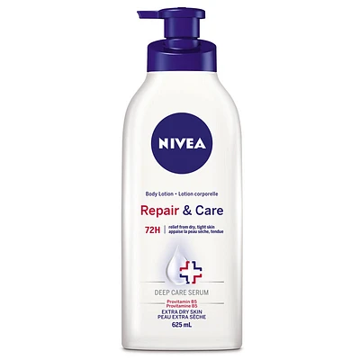 Nivea Repair & Care Body Lotion with Provitamin B5 - Extra Dry Skin - 625ml