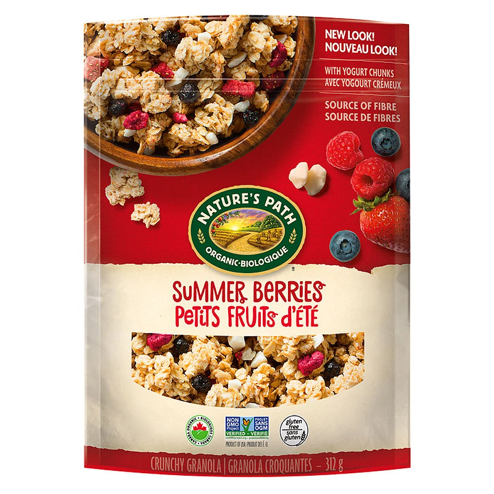 Nature Path Organic Granola - Summer Berries - 312g