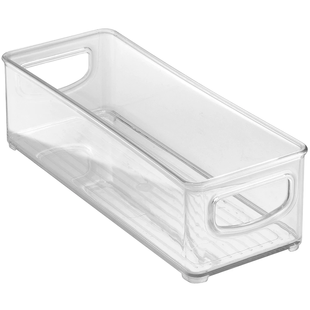 InterDesign Kitchen Storage Bin - Clear - 10.16 x 25.4 x 7.62cm