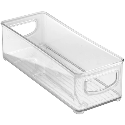 InterDesign Kitchen Storage Bin - Clear - 10.16 x 25.4 x 7.62cm