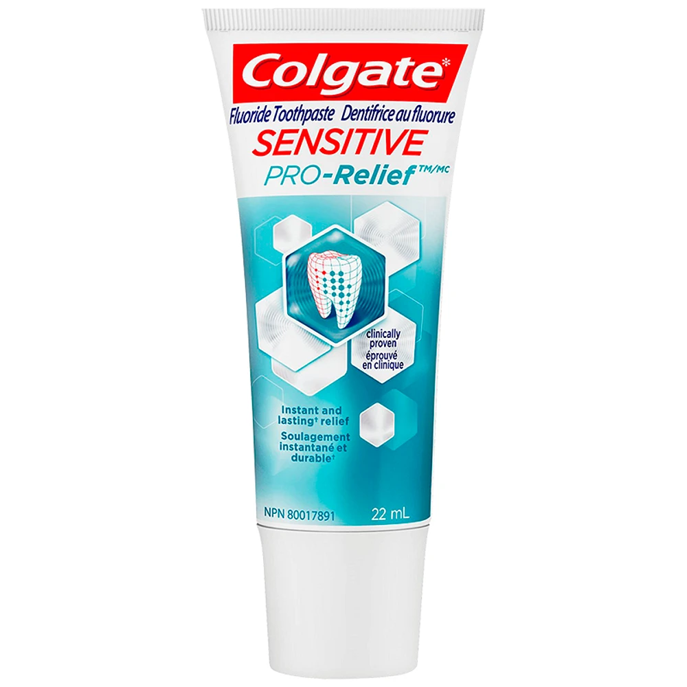 Colgate Sensitive Pro-Relief Toothpaste - Enamel Repair - 22ml