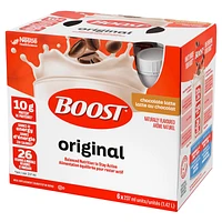 BOOST Original Protein Drink - Chocolate Latte - 6 x 237ml