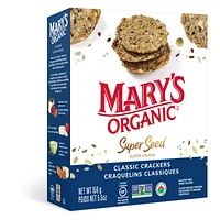 Mary's Organic Crackers - Super Seed - 155g