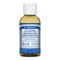 Dr Bronner's 18-In-1 Liquid Soap - Peppermint - 59 ml