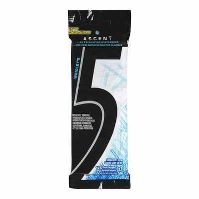 Wrigley's 5 Wintermint Gum - Ascent - 3 pack