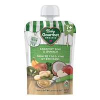 Baby Gourmet Plus Baby Food - Coconut Kiwi & Mangosteen - 128ml