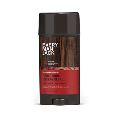 Every Man Jack Deodorant - Cedarwood - 85g