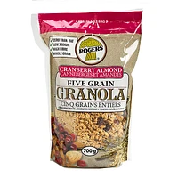 Rogers Five Grain Granola - Cranberry Almond - 700g 