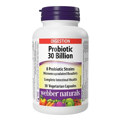 Webber Naturals Probiotic 30 Billion Capsules - 30s