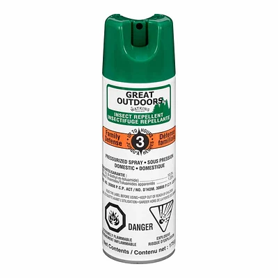 Great Outdoors 10% Deet Insect Aerosol - 175g