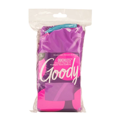 Goody Got It Covered Multi-Pak Shower Caps - 3s