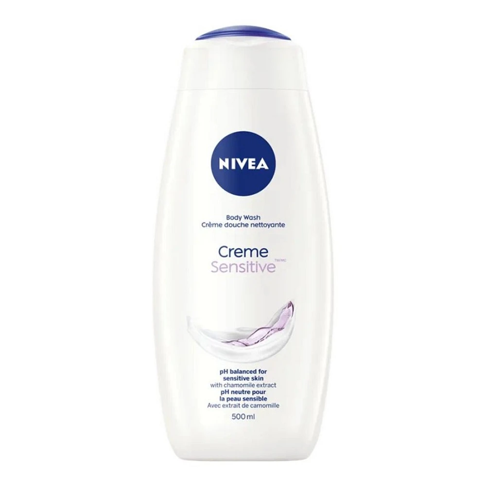 Nivea Creme Sensitive Body Wash - 500ml