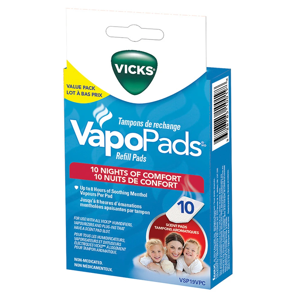 Vicks Vapo Pads Refill Pads - 10s - VSP19VPC