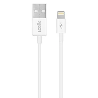 Logiix Sync and Charge Lightning Cable Jolt - White - LGX10911 