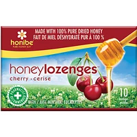 Honibe Honey Lozenges Wild Cherry - 10s