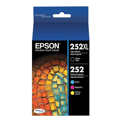 Epson T252XL Ink Cartridge - Black/Colour - T252XL-BCS