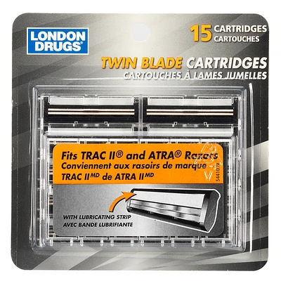 London Drugs Twin Blade Cartridges - 15s