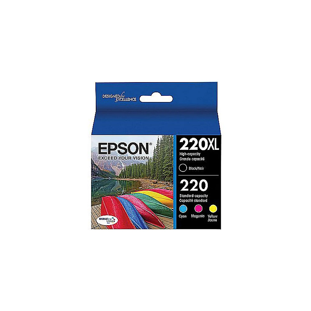 Epson T220XBCS BLK/CLR COMBO T220XLBCS