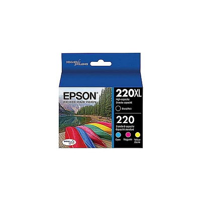 Epson T220XBCS BLK/CLR COMBO T220XLBCS