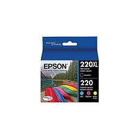 Epson T220XBCS BLK/CLR COMBO T220XLBCS