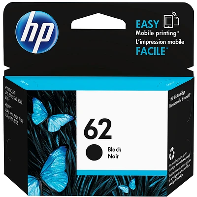 HP 62 Original Ink Cartridge - Black - C2P04AN#140