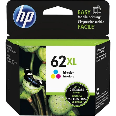 HP 62XL High Yield Original Ink Cartridge - Tri-Colour - C2P07AN#140